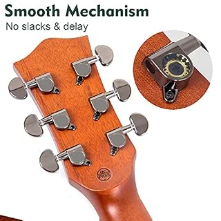 KEPOHK Guitare acoustique épicéa pleine taille 41 pouces pour étudiant et débutant avec sac de transport Tuner sangle… - Les Beatles, Paul McCartney, John Lennon, RIngo Starr, George Harrison KEPOHK Guitare acoustique épicéa pleine taille 41 pouces pour étudiant et débutant avec sac de transport Tuner sangle… – Image 6