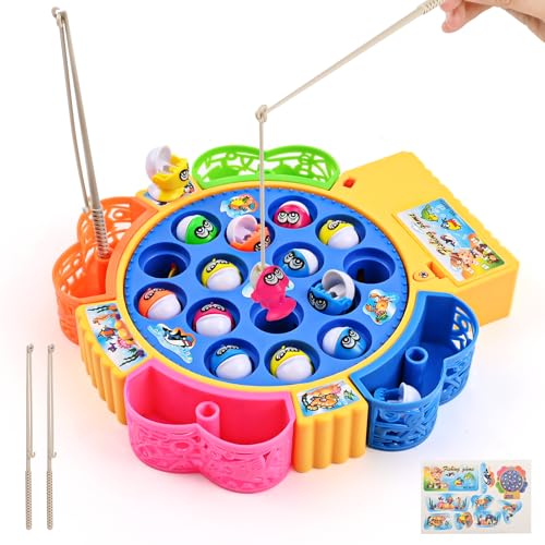 Euakee Gioco Pesca Bambini, Montessori Giochi 3 4 5 6
