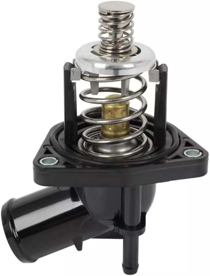 Engine Coolant Water Pump Outlet Thermostat 12674639 12671393 Compatible with Automotive Motorcycle Parts Escalade Silverado Sierra for Part Number 12674639 12671393