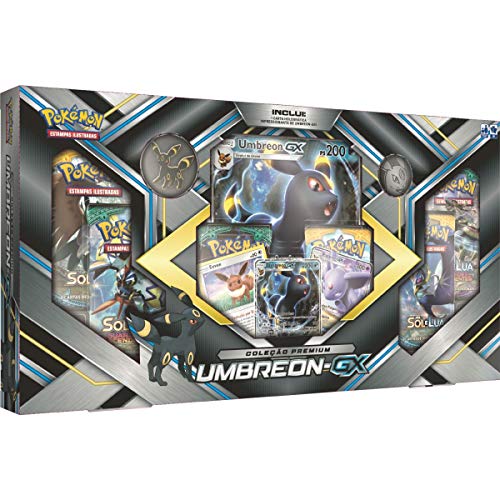 Jogo de Cartas Pokémon Box Umbreon/Espeon Copag