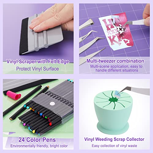 Outils de désherbage Cricut Maker pour réussir l'échenillage du vinyle sans déchirure