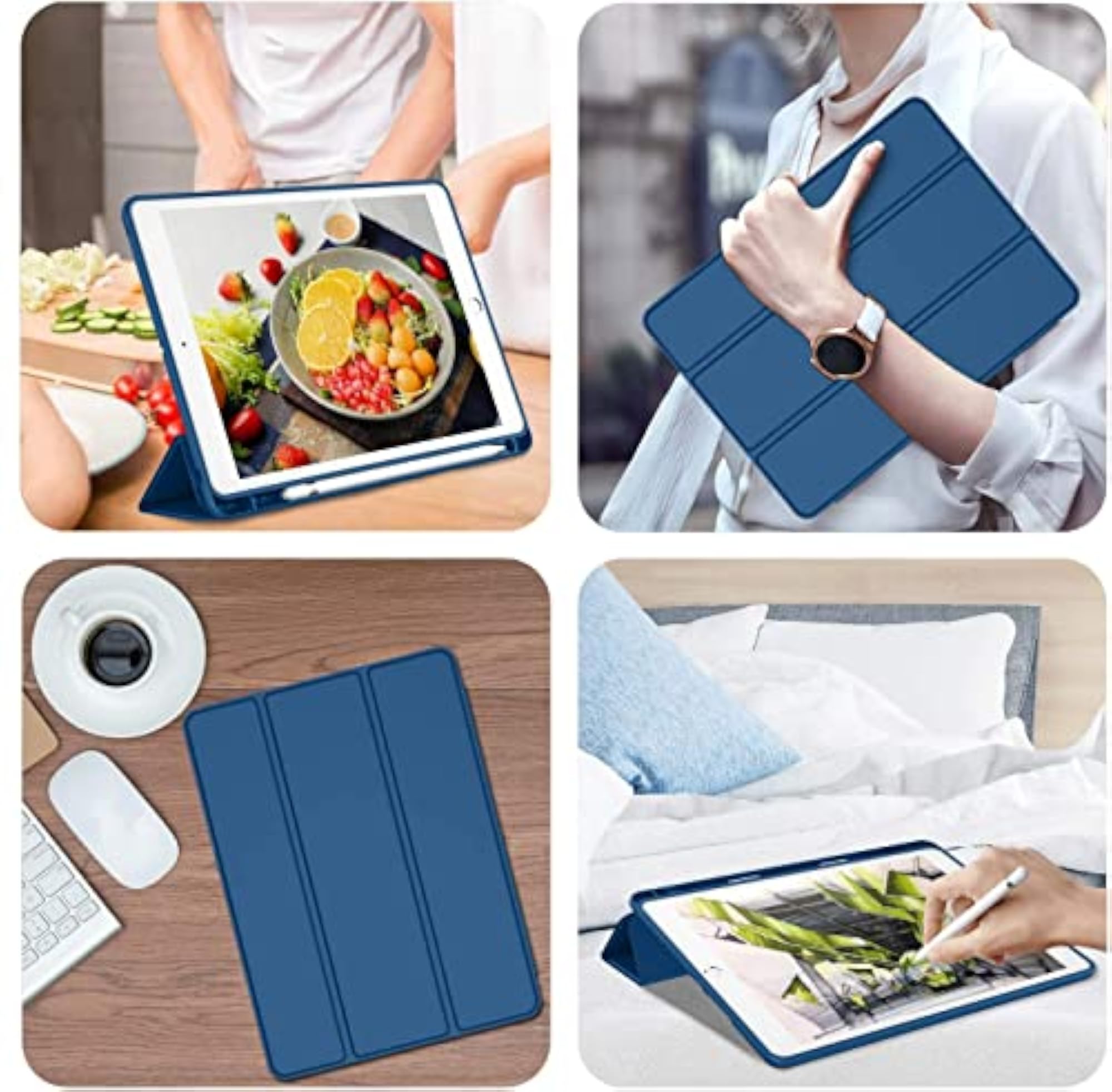 Smart Case for iPad 10.2 inch, Auto Sleep/Wake Cover