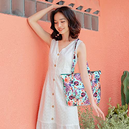 Image of Quilted Shoulder Tote Bag Handbag