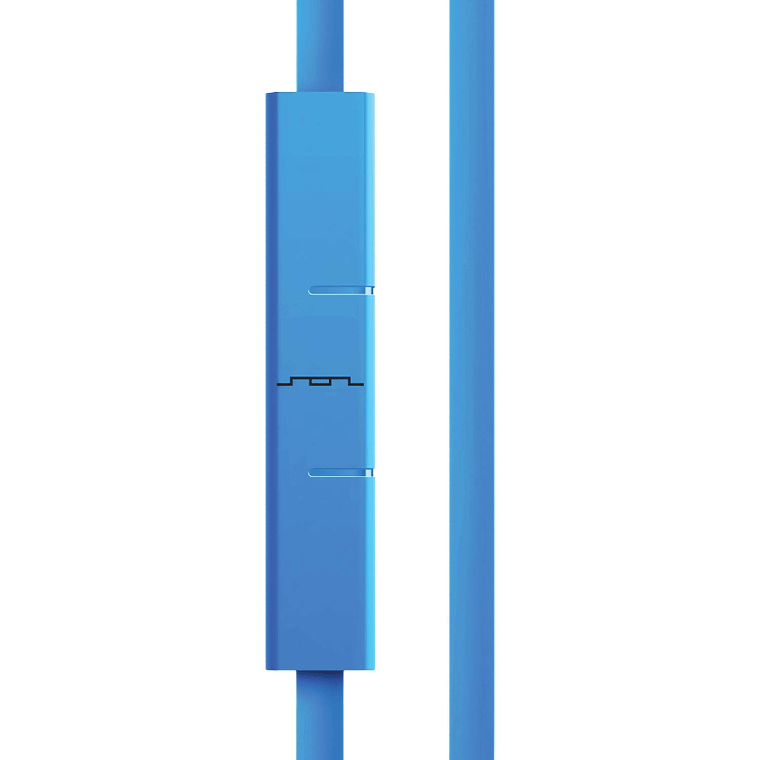 écouteurs Jax SOL Republic - Écouteurs anti-bruit et anti-nœud avec contrôle à 1 bouton, son haute qualité puissantes basses voix vibrantes, taille 4x ajustement parfait - Bleu