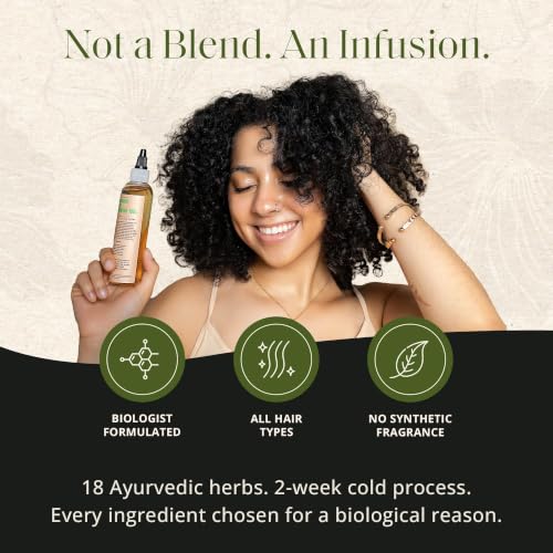 Glossed by Nae Voodoo Hair Growth Oil – Rosemary & Castor, 4oz — view 5