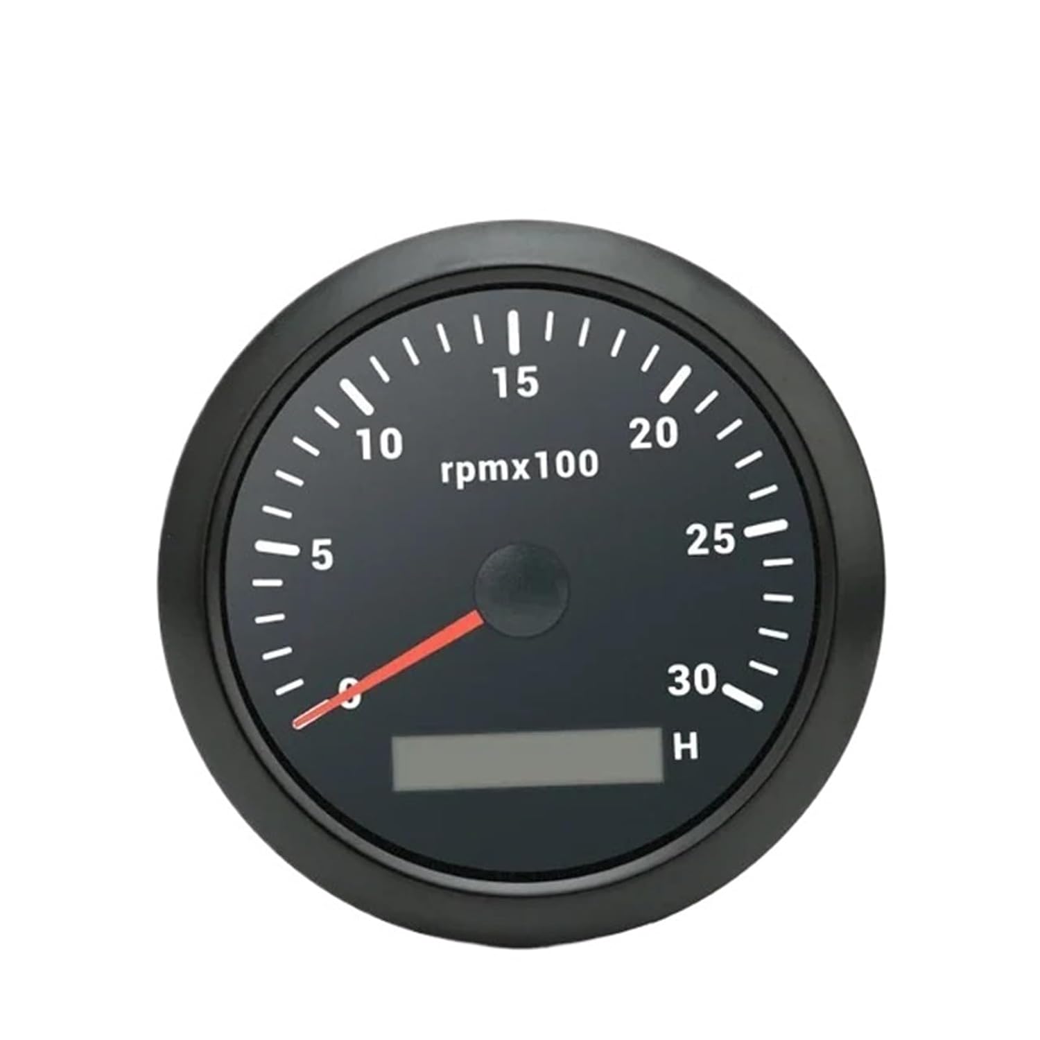 1PCS 85MM Diesel Engine Tachometer Sensor RPM Gauge REV Counter 300ORPM 4000RPM with Digital Hourmeter Backlight Optional 0-32v(3000RPM Tachometer)