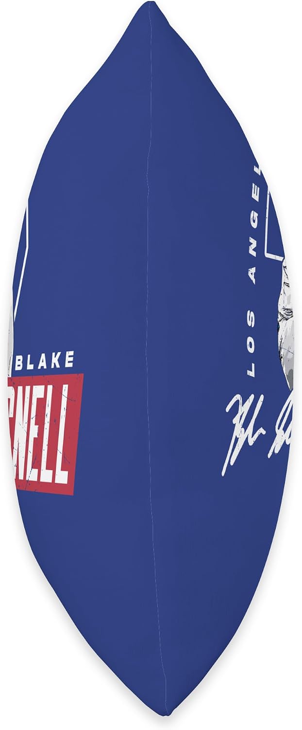 Blake Snell | Los Angeles D MLB Baseball Player | MLBBSN202M Throw Pillow