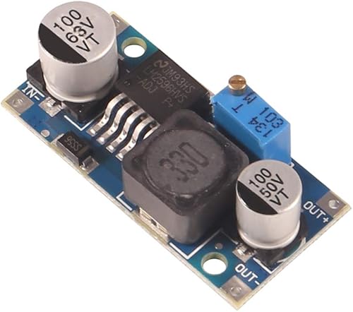 Miniatura 2 de 5PCS LM2596HVS DC-DC paso abajo 48V entrada ajustable Buck convertidor módulo de alimentación 4.5-53V reductor regulador de conmutación de voltaje