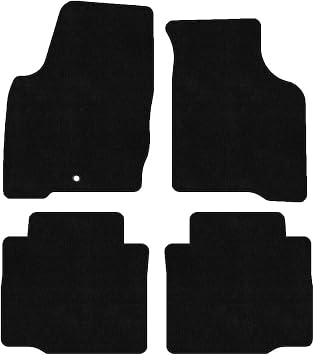 Custom Fit Carpet Floor Mats for 2006-2013 Chevrolet Impala - 4-Piece Full Set - Black 20oz Nylon - Non-Slip Backing - Front & Rear Coverage - Made in USA