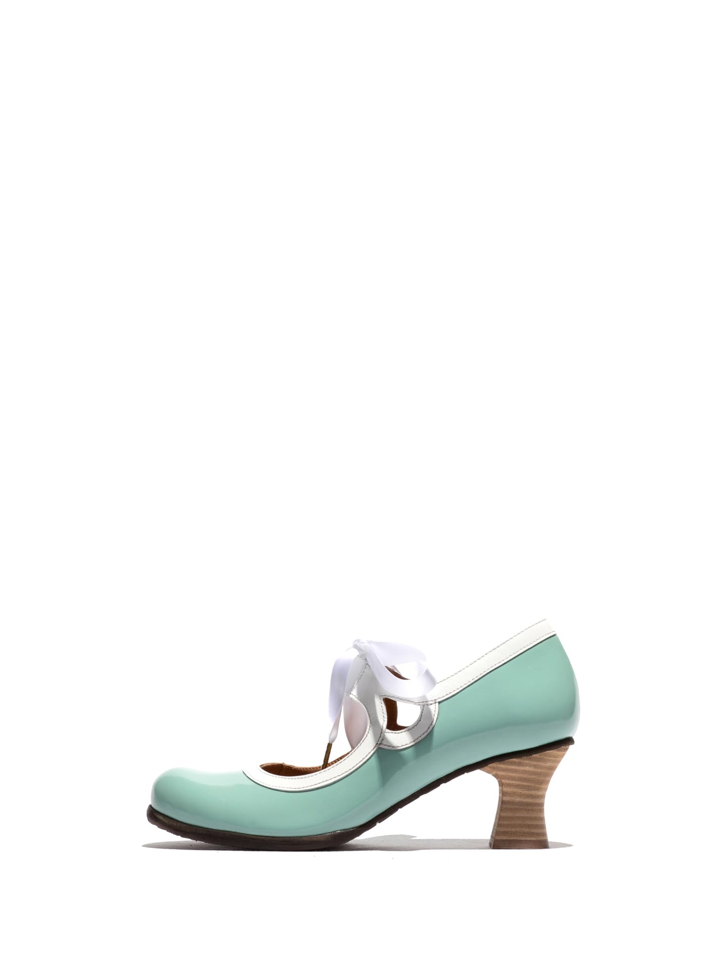 Fly London Women's BUPY464FLY Moccasin, Spearmint/OFFWHITE, 6 UK