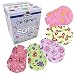 Ortopad Soft Girls Eye Patches - Patterns with Textured Accents, Regular Size (50 Per Box)
