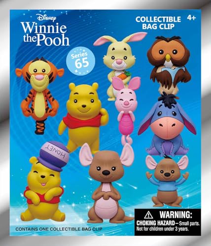 Disney Winnie The Pooh - Monogram Int. Collectible Bag Clip - Blind Bag