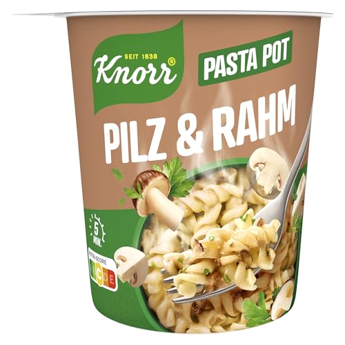 Knorr Pilz & Rahm Pasta Pot, leckere kleine Mahlzeit 59 g