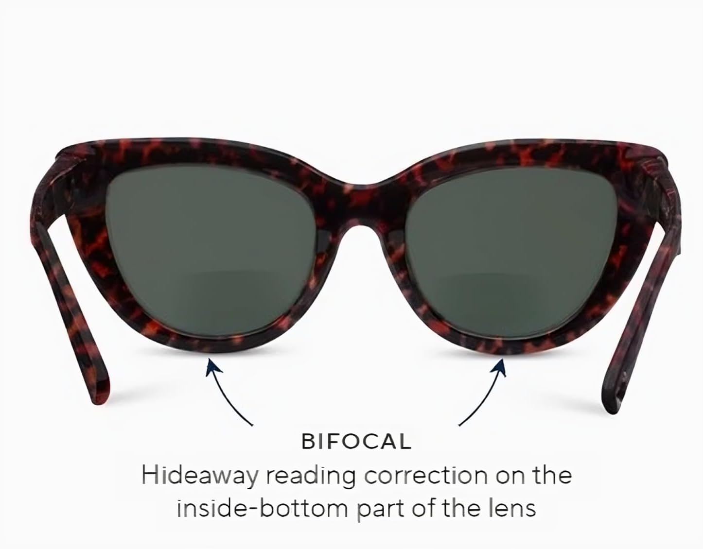 Peepers by PeeperSpecs Women's Capri Bifocal Sunglasses Cat-Eye, Leopard Tortoise, 1.50 + 1.5