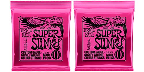 Amazon | ERNIEBALL アーニーボール ｴﾚｷｷﾞﾀｰ弦SUPER SLINKYﾋﾟﾝｸ