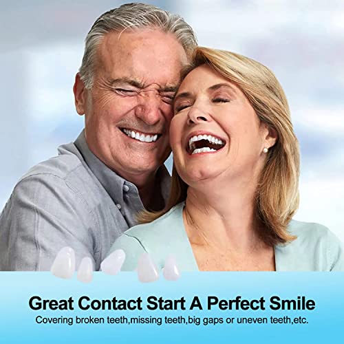 Tooth Repair Kit，Filling The Missing Broken Tooth And Gaps,Moldable Fake Teeth And Thermal Beads Replacement Kit，Regain Confidence Smile（White-K1） #TOP6