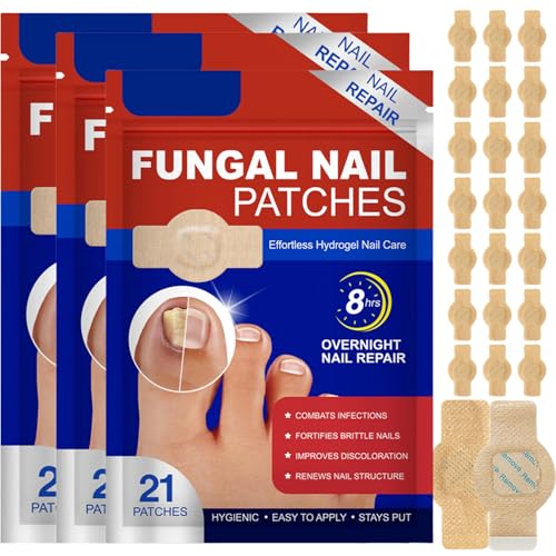 3 Packs of Fungal Nail Patches | Nail Fungus Treatment for Toenail | Toenail Fungus Treatment Extra Strength | Multi-Purpose Repair Pads