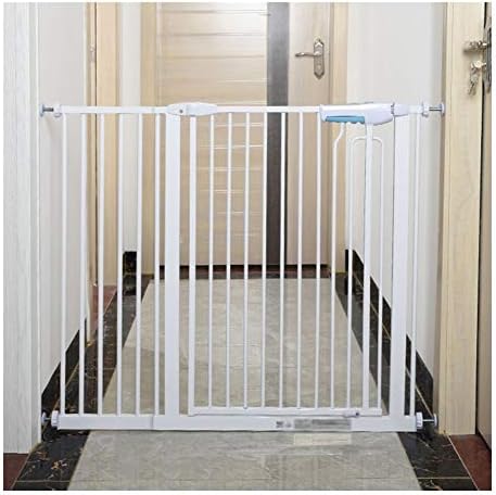 Whaiyao Baby Security Gate Baby Isolation Door Pet Railing Balcony Railing Home Decoration Extension Kit Easy To Assemble Adjustable Color White Size 125 130cm Wide Amazon Sg Baby Products