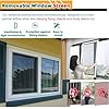Locking Horizontal Sliding Window with Clear Glass And Screen, 60 54 50 46 42 40 36 32 30 28 24 22 20 18 14 Inch Mobile Home Replacement Windows, for Cabin Build Playhouses Outdoor Indoor(120x45cm/48x