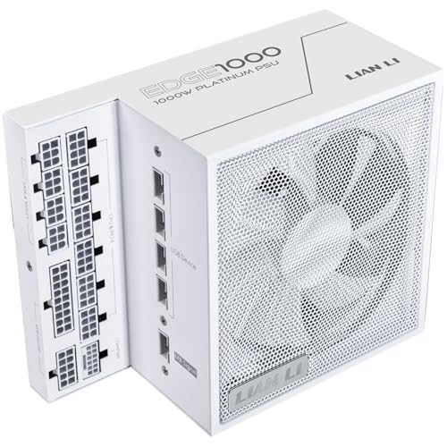 Lian Li EDGE EG1000 80 PLUS Platinum Netzteil, PCIe 5.1, ATX 3.1-1000 Watt, weiß