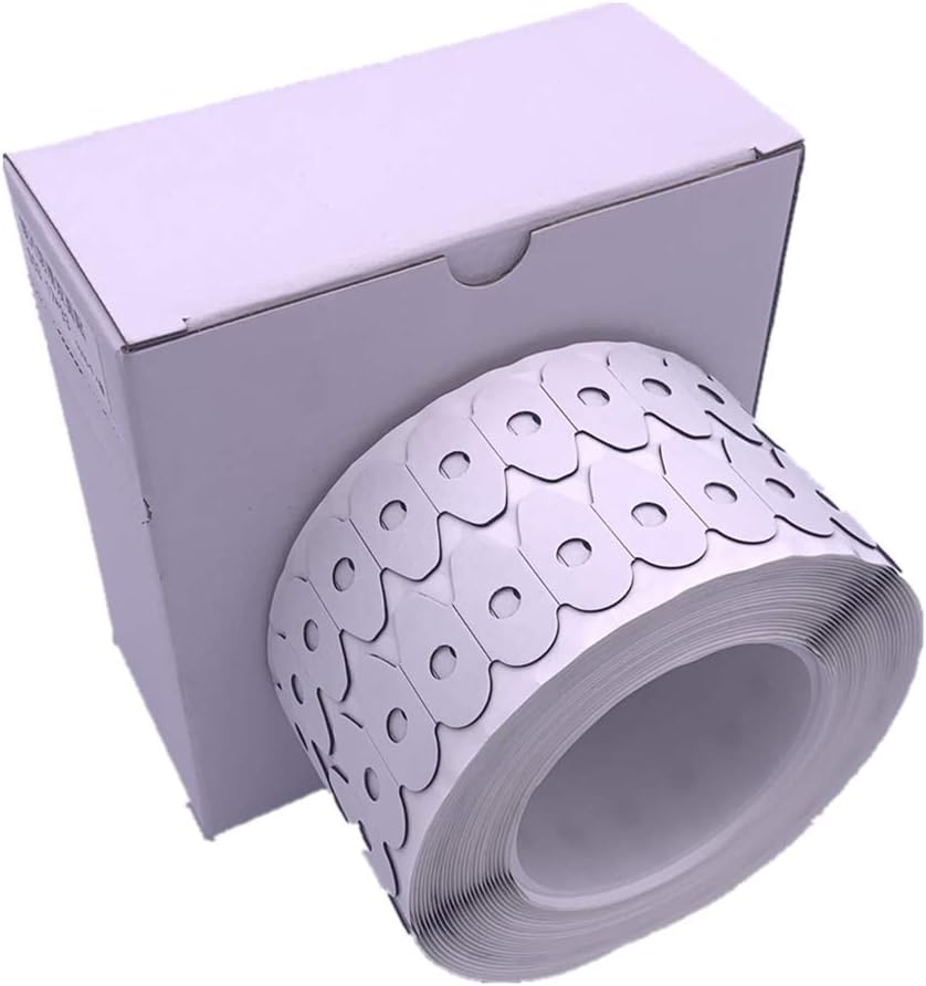 Super Sticky Blocking Pads For Essilor Lens Edgers – M Size (21x26mm), 1000 Per Roll