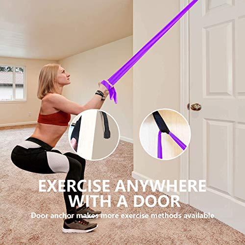2Pcs Gym Fitness Resistance Bands Door Anchor, Foam Door Anchor For Yoga Pilates Fitness Bands #TOP2