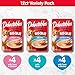 Delectables Bisque Lickable Wet Cat Treats - Chicken, Tuna & Shrimp, 12 count