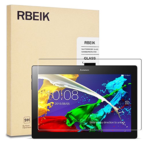Lenovo Tab2 A10 – 30 Protector de pantalla de cristal – rbeik 9H Dureza Resistente a los arañazos sin burbujas Protector de pantalla de vidrio templado para Lenovo Tab 2 A10 – 70TAB 2 A10 – 30Tab