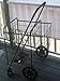 STRONICS Jumbo Folding Shopping Cart with Extra Basket Swivel Rotating Wheels