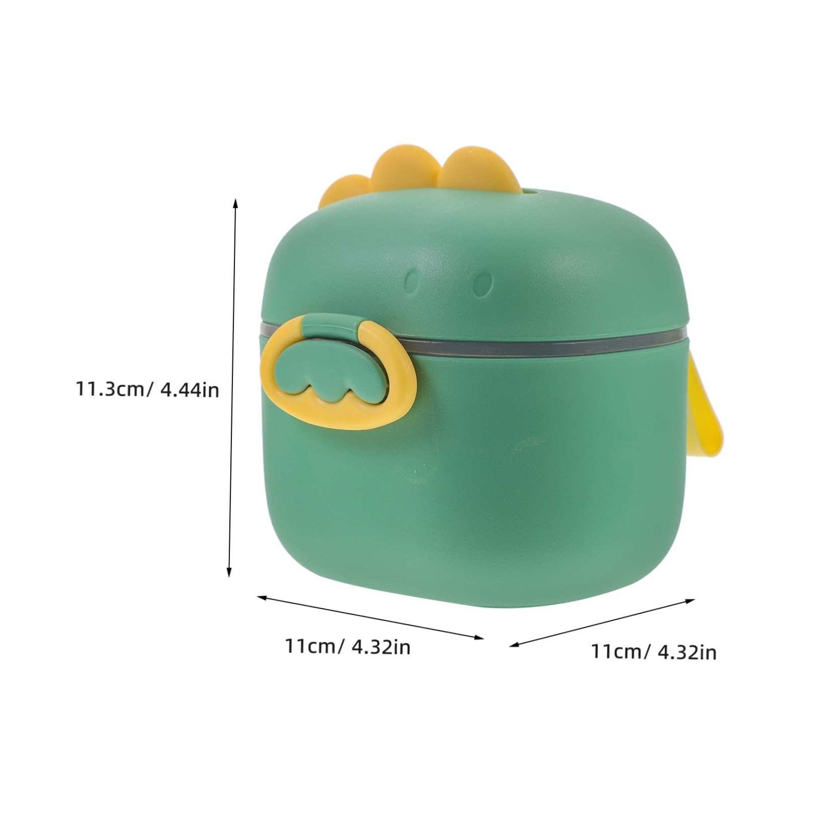 FUNOMOCYA Portable Dispenser 400ml Travel Container Secure Seal Easy to Use Compact Design for Boys Girls