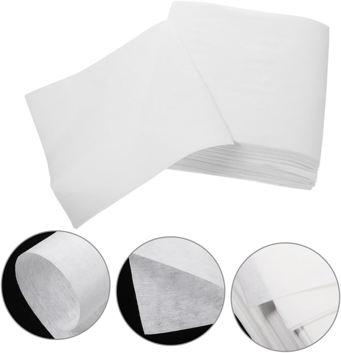 Kisangel 300Pcs Bird Cage Liners Non Woven Fabric Bedding Pads for Parrot Cages Highly Absorbent Birdcage Mats Breathable Safe for Birds for Cages