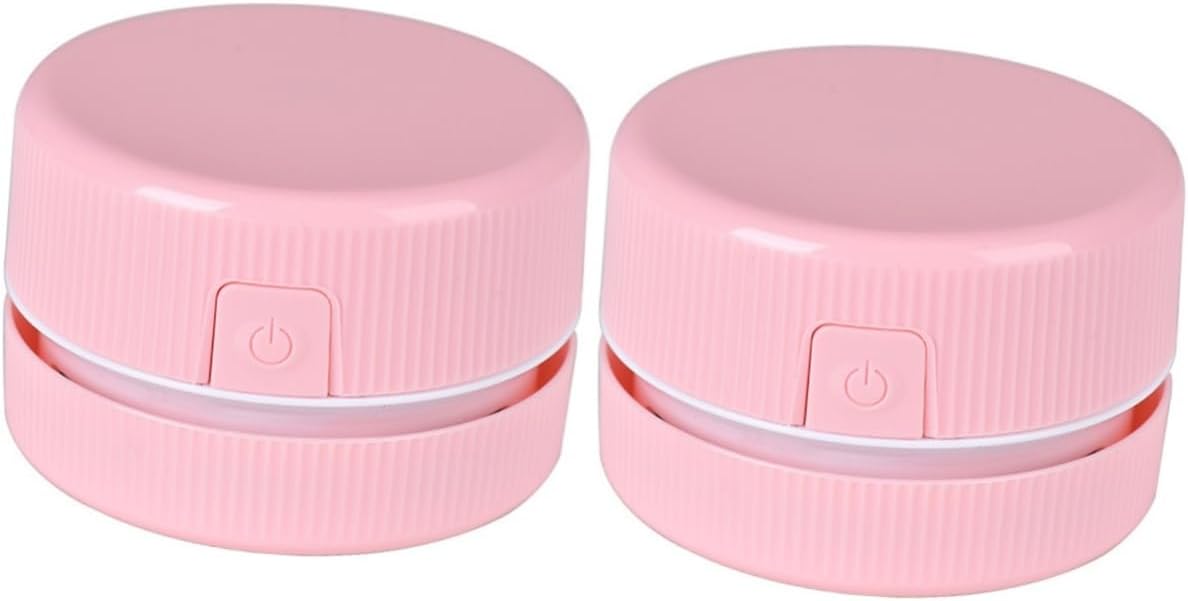 NUOBESTY 2pcs Convenient Table Collector Home Supply Desk Sweeper Portable Cleaner Handheld for Home Office
