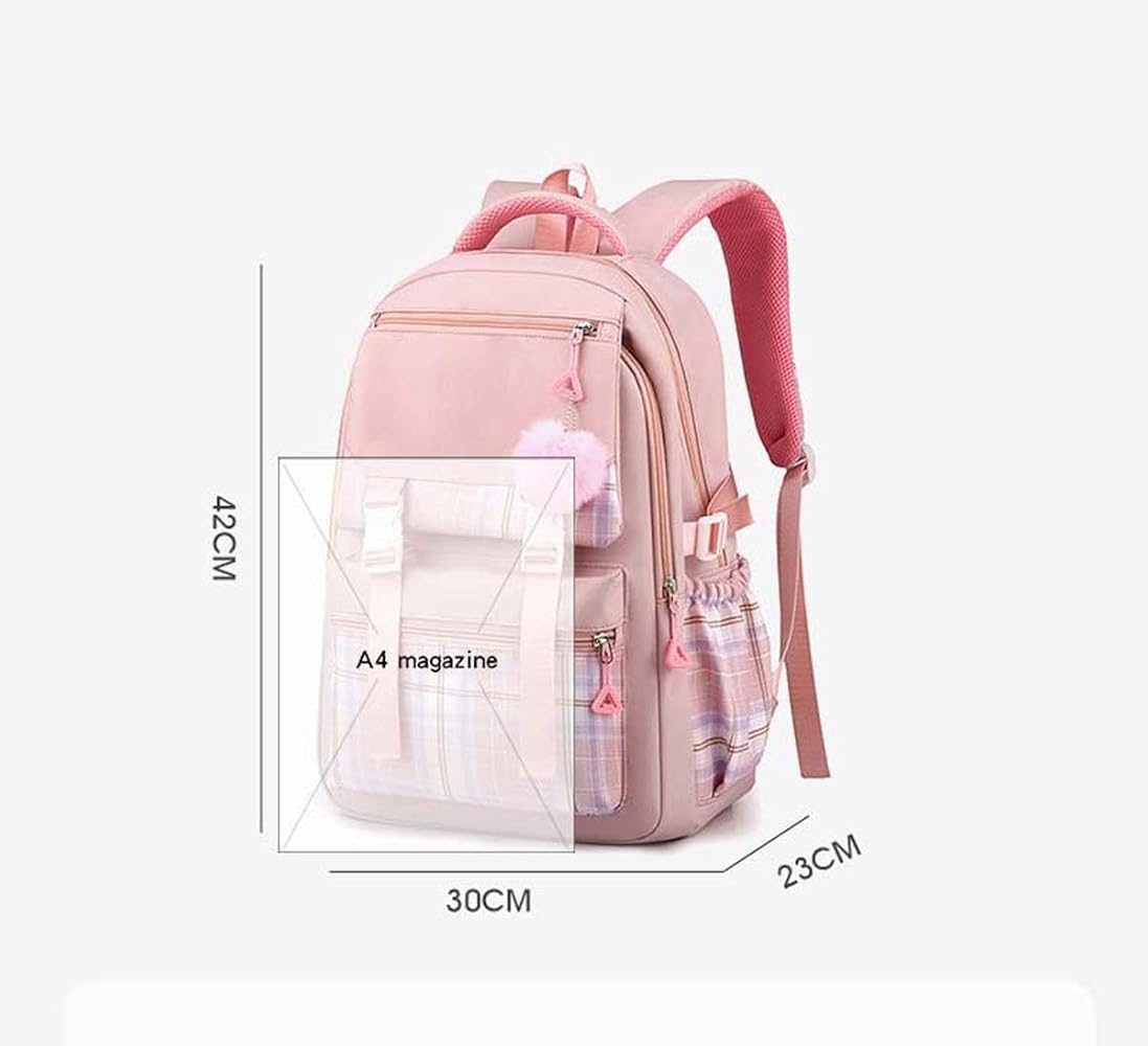 NlsqUK Stray Schulrucksack - Trendiger Rucksack Für Teenager Mit Laptopfach & USB-Anschluss