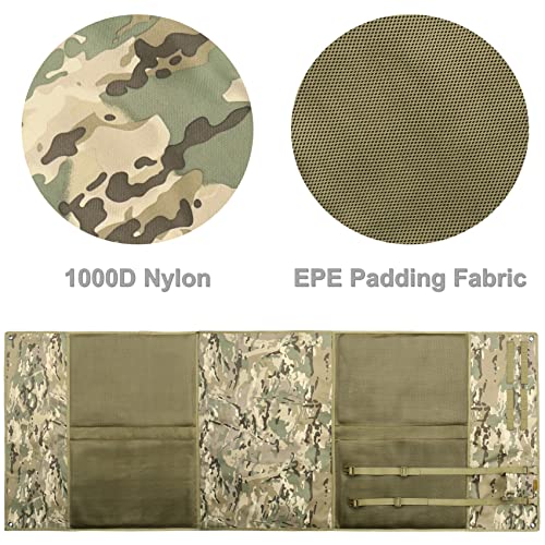 DEYACE Shooting Mats Prone Padded, Extra Large Portable Roll Up Shooting Padded Mat for Range Shooting and Hunting (Camo) - Thumbnail 3