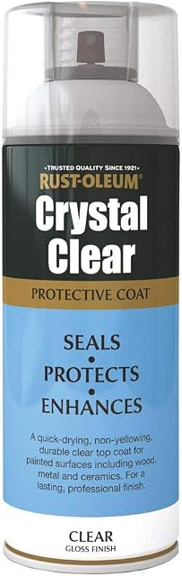 2 X Crystal Clear Gloss 400ml