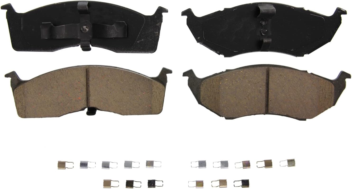 Wagner QuickStop ZD591 Front Disc Brake Pad Set for 2000 Dodge Grand Caravan