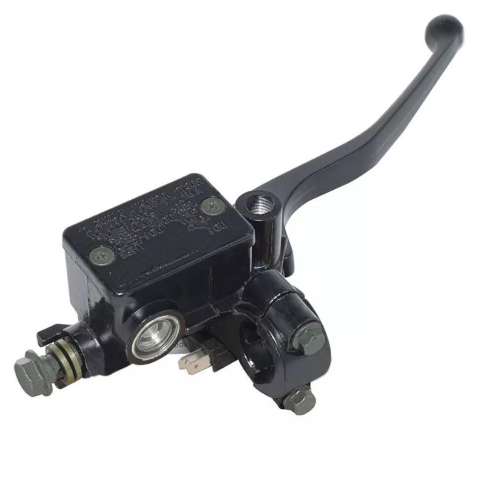Pbqenxb Break and Clutch Levers 22mm Universal Motorcycle Brake Pump Front Master Cylinder Hydraulic Lever(Style A)