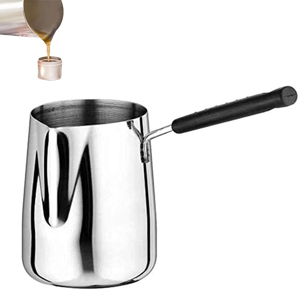 Pot à mousse de lait en acier inoxydable de 600 ml pour latte art