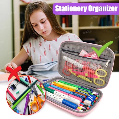 Image of Zest 4 Toyz Hardtop Pencil Case for Girls and Boys Large Capacity(Unicorn Themed)