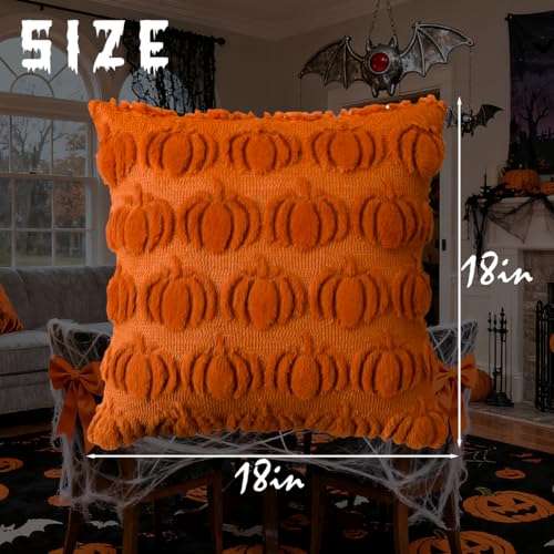 ZB.soar Halloween Pillow Covers 18x18 inch Set of 2 - image 5
