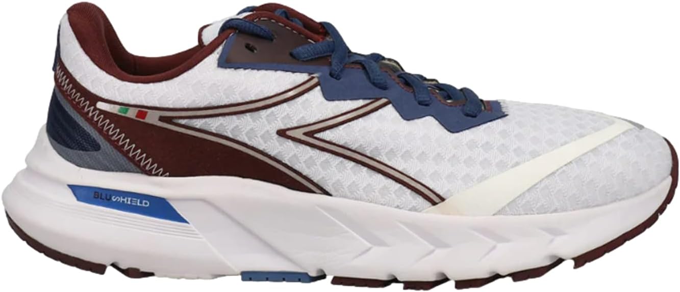 Diadora Womens Mythos Blushield Hip 5 Knit Trainers Running Shoes (White, US Footwear Size System, Adult, Women, Numeric, Medium, 8)