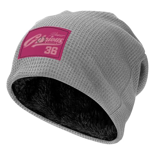 Bonnet à cache-oreilles doublé polaire snowboard hiver chaud gris à motifs numérotés 20