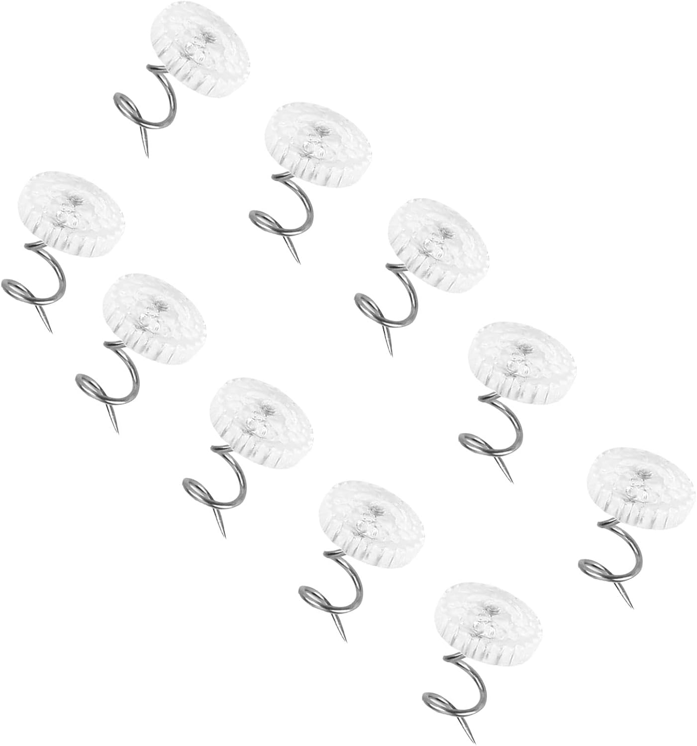 Bed Sheet Set Organizer, Foldable Clear Heads Twist Pins