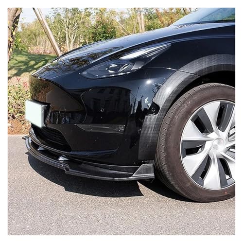 Alerón delantero Gloss Black de 3 piezas para cambiar el aspecto de tu Tesla Model Y 2019-2024 6