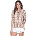 Volcom Juniors Oldie N Goodie Long Sleeve Flannel Plaid Shirt