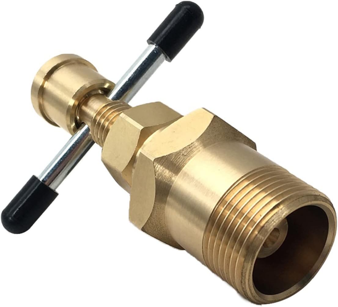 Solid Brass Olive Removal Tool Durable Manual Fitting Extractor for Gas Plumbing Neatly Removes Compression Fittings Without Damage