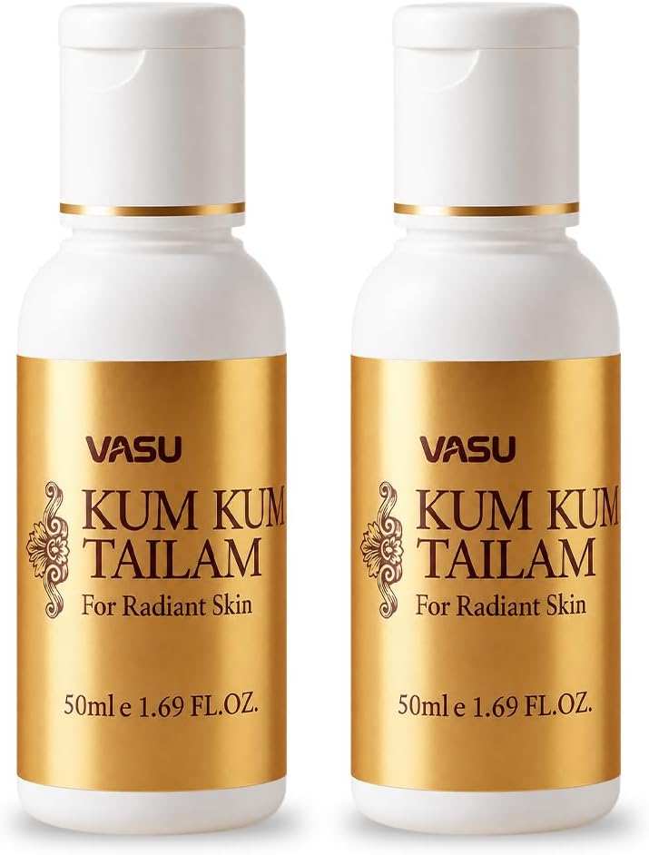 Kum Kumadi Tailam 50 ml Oil for Blemishes & Scars (Pack of 2)