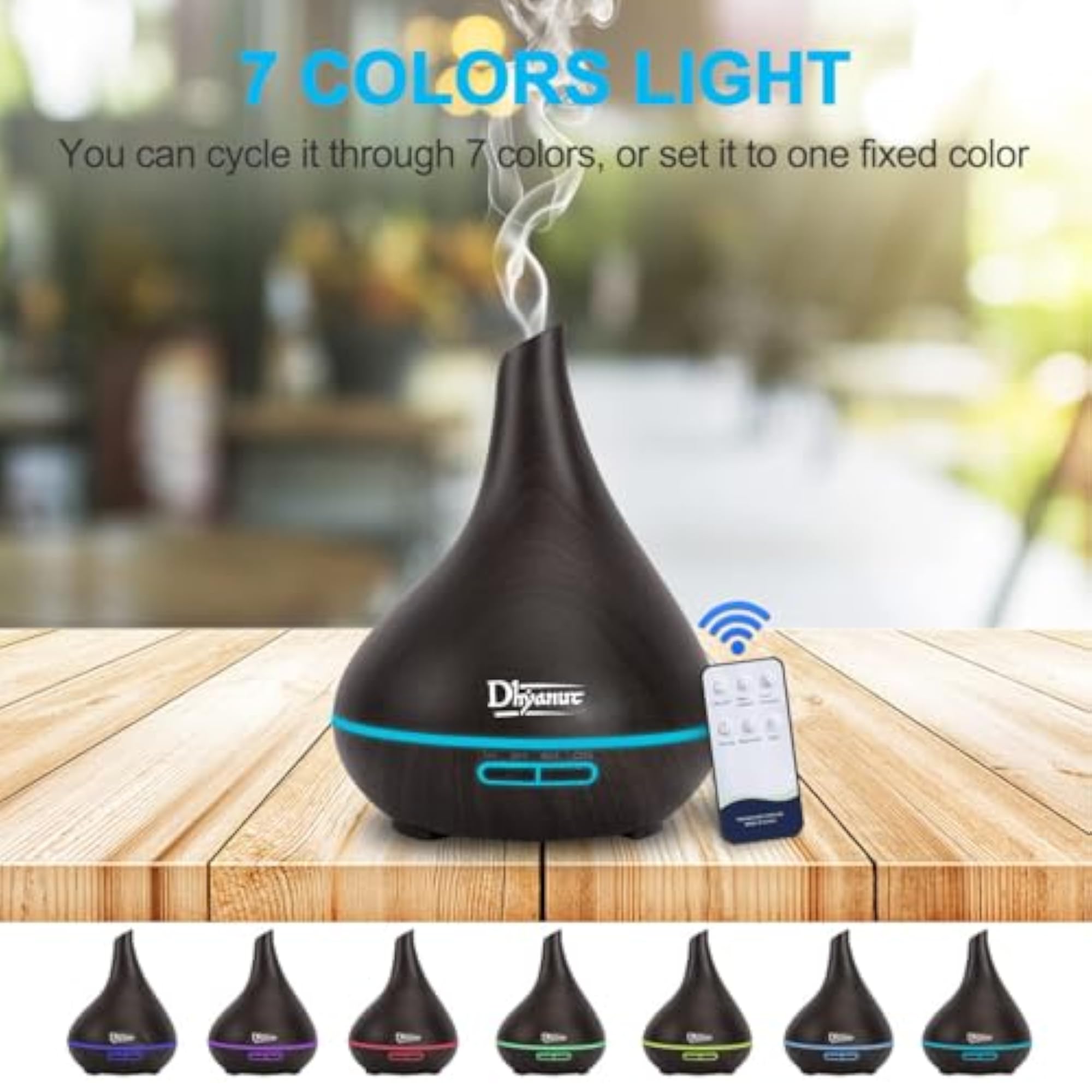 Plastic Diffuser 500Ml Essential Oil Diffuser