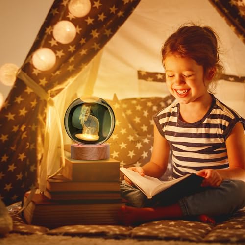 Image of Large 3D Cat Night Light, 16 Color Changing with Remote Control for Bedroom Decor, Ideal Cat Gifts