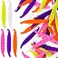 Purple, Green, White, Orange, Pink, 50pcs